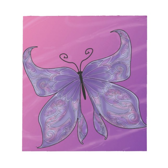 Butterfly Dreams Notepad (Front)