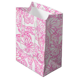 Butterfly Dreams (Pink) Medium Gift Bag