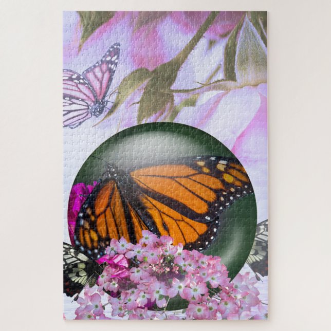Butterfly Dreamscape Jigsaw Puzzle (Vertical)