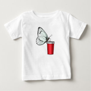 Butterfly Drinking mug Baby T-Shirt
