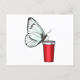 Butterfly Drinking mug Postcard