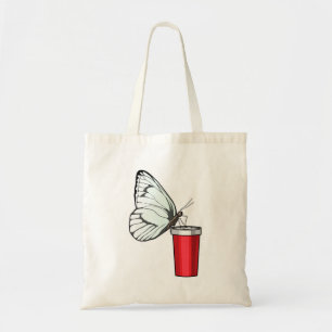 Butterfly Drinking mug Tote Bag