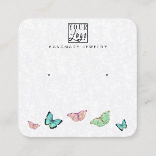 Butterfly Earring Product Display Card