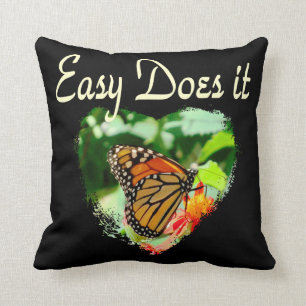 BUTTERFLY EASY DOES IT PHOTO CUSHION