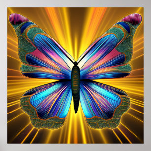 Butterfly Eclipse Poster