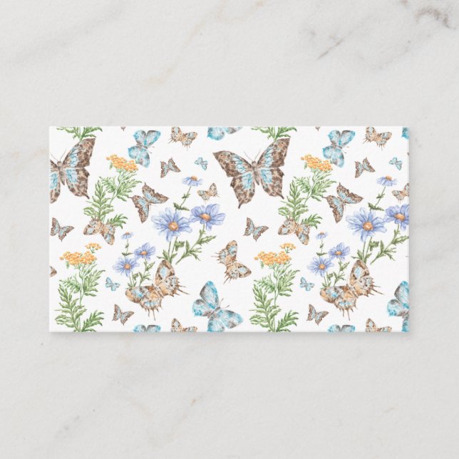 Butterfly Effect Art Business Card (Front)