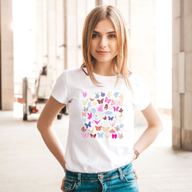 Butterfly Effect - Collage Esthetic T-Shirt (Creator Uploaded)