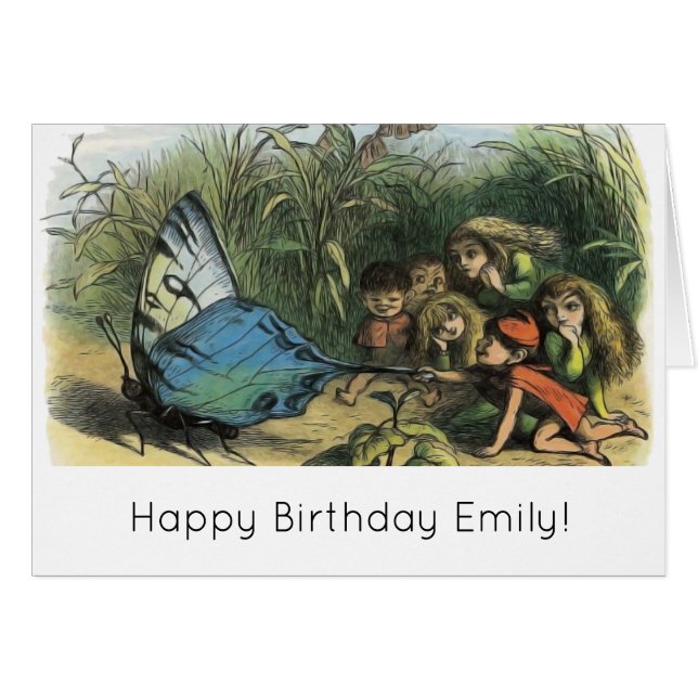 Butterfly Elf Artwork Cute Elves Butterflies (Front Horizontal)