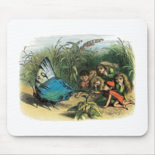 Butterfly Elf Artwork Cute Elves Butterflies Mouse Mat