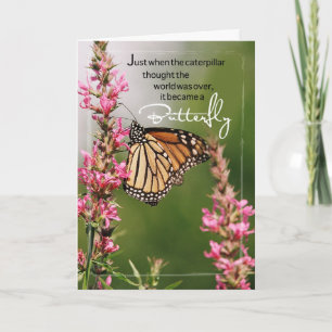 Butterfly Encouragement Card
