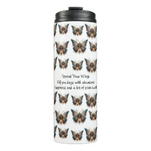 Butterfly Encouragement Thermal Tumbler