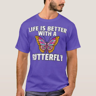 Butterfly Entomology Cute For Women Men T-Shirt