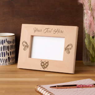 Butterfly  etched frames