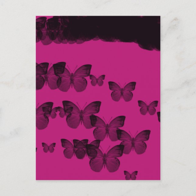 butterfly  eternity postcard (Front)