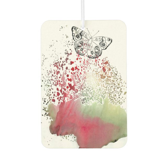 Butterfly Explosion Car Air Freshener (Front)