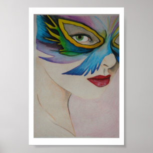 Butterfly eye poster