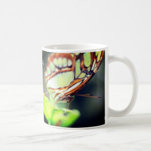 Butterfly Face Nature Personalized Coffee Mug