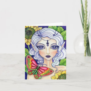 Butterfly Fairy * her conceptually *   Blank Card