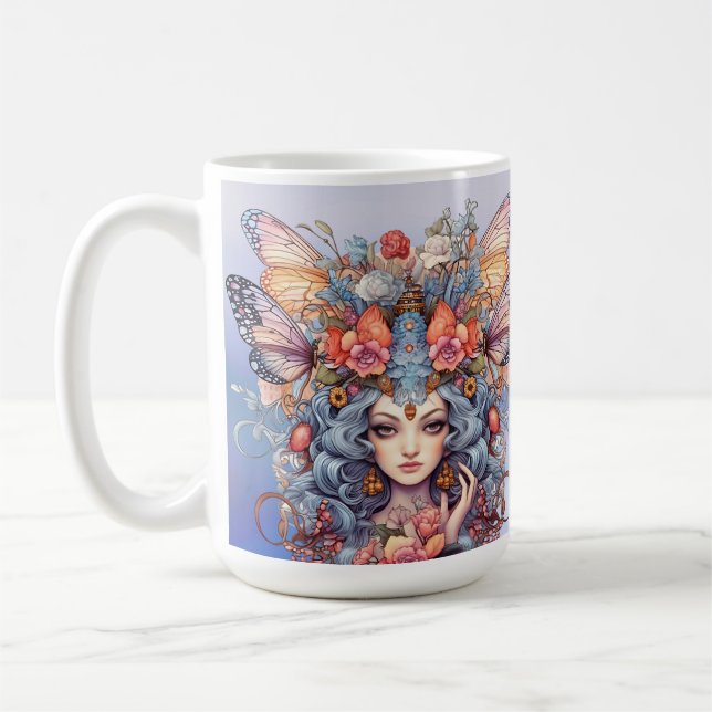 Butterfly Fairy Mother Mug (Left)