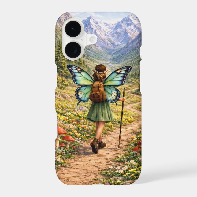 Butterfly Fairy Mountain Hiker | Fairycore Flower (Back)