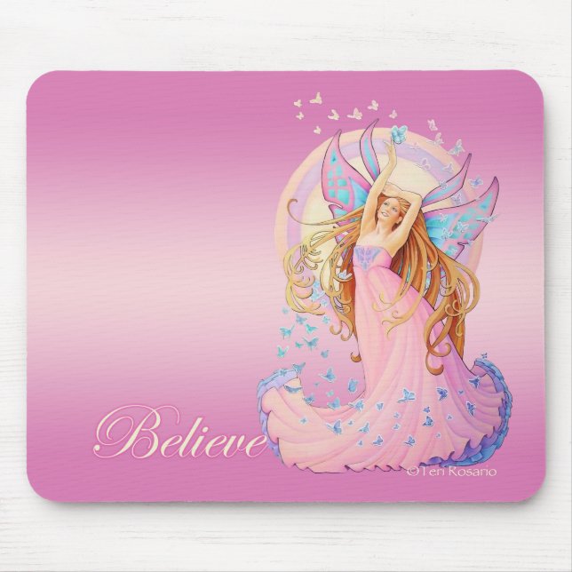 Butterfly Fairy Mouse Mat (Front)