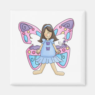 Butterfly Fairy Princess Magnet