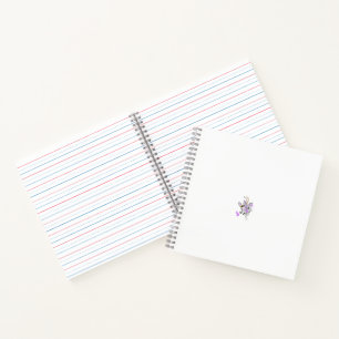 Butterfly Fairy Tattoo Vector – Vintage Floral Art Notebook