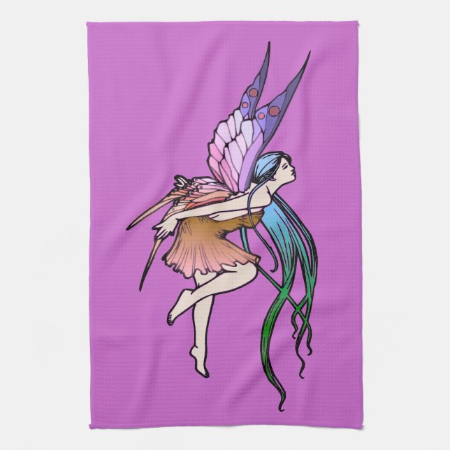 Butterfly Fairy Tea Towel (Vertical)