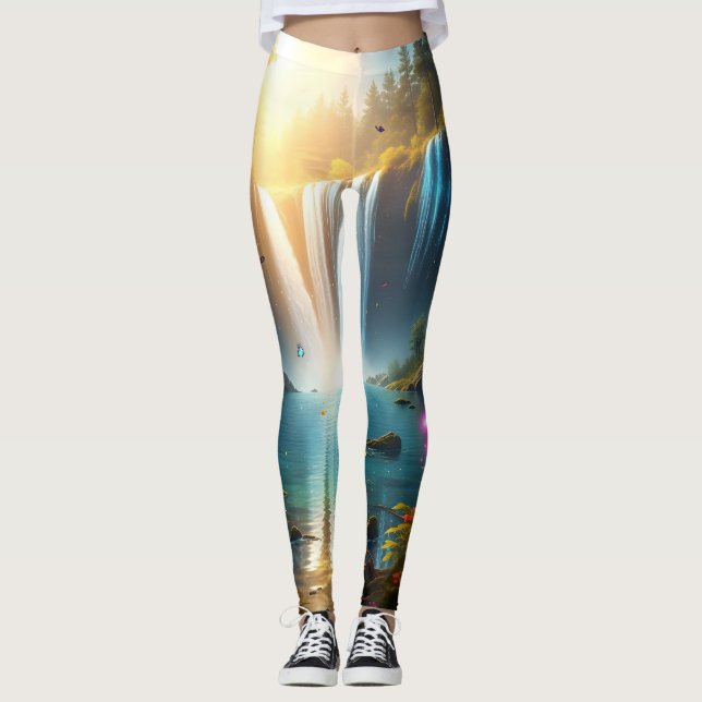 Butterfly Fantasy Dream Leggings tights (Front)