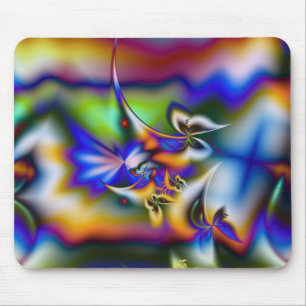 Butterfly Fantasy Fractal Mouse Mat