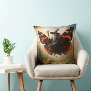 Butterfly fantasy pillow