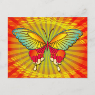 BUTTERFLY FANTASY POSTCARD