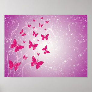 Butterfly Fantasy Poster