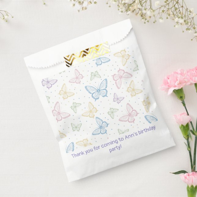 Butterfly Favour Bags (Sealed)