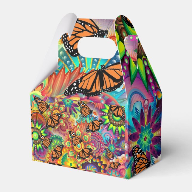 Butterfly Favour Box (Front Side)