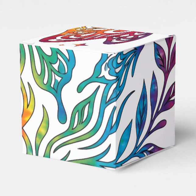Butterfly  favour box (Front Side)