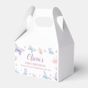 Butterfly Favour Box Birthday Baby Shower