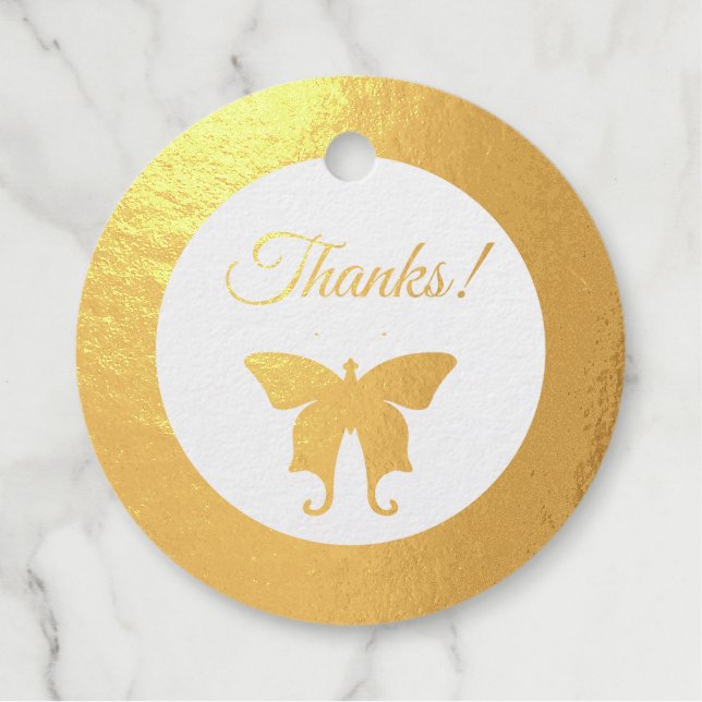 Butterfly Favour Tags (Front)