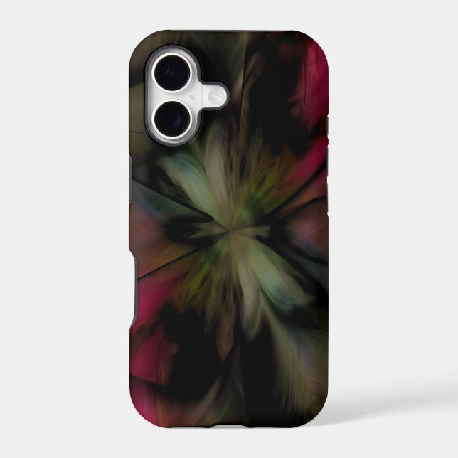 Butterfly feathers iphone case (Back)