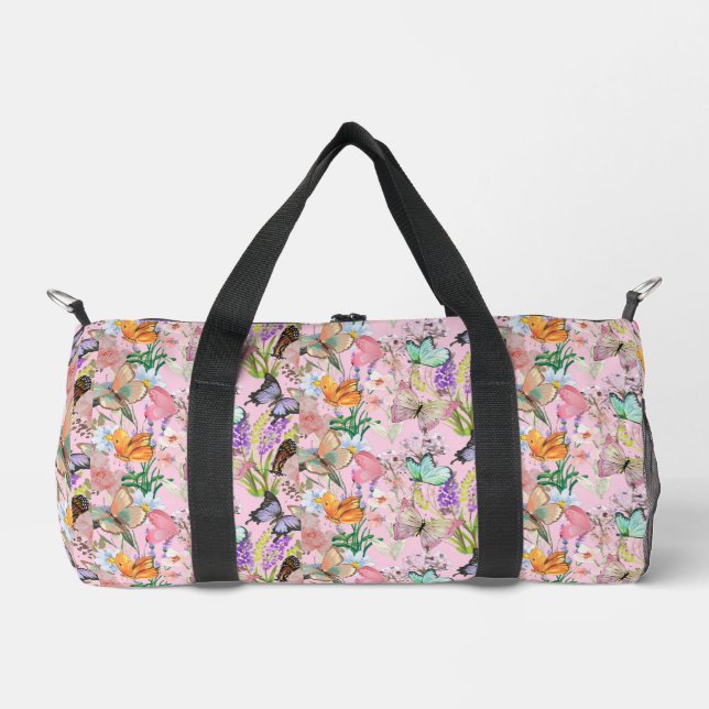 Butterfly Fields Kids Duffle bag (Front)
