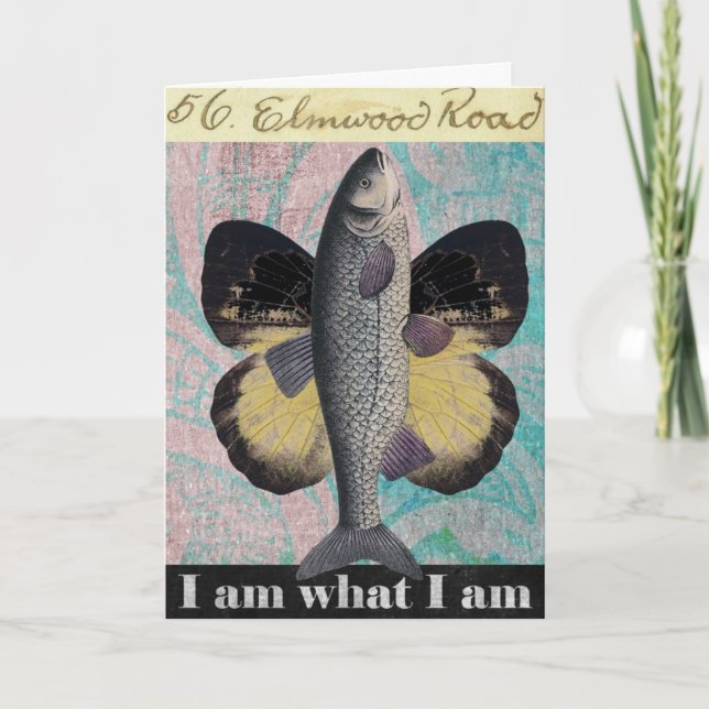 Butterfly Fish, Father's Day Card (Front)