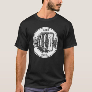 Butterfly Fish Reef Builder Marine Aquarium Fish K T-Shirt
