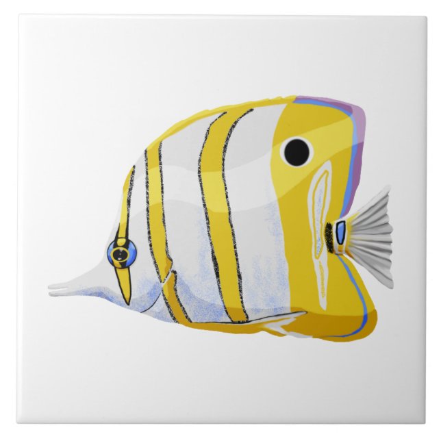 Butterfly fish tile (Front)