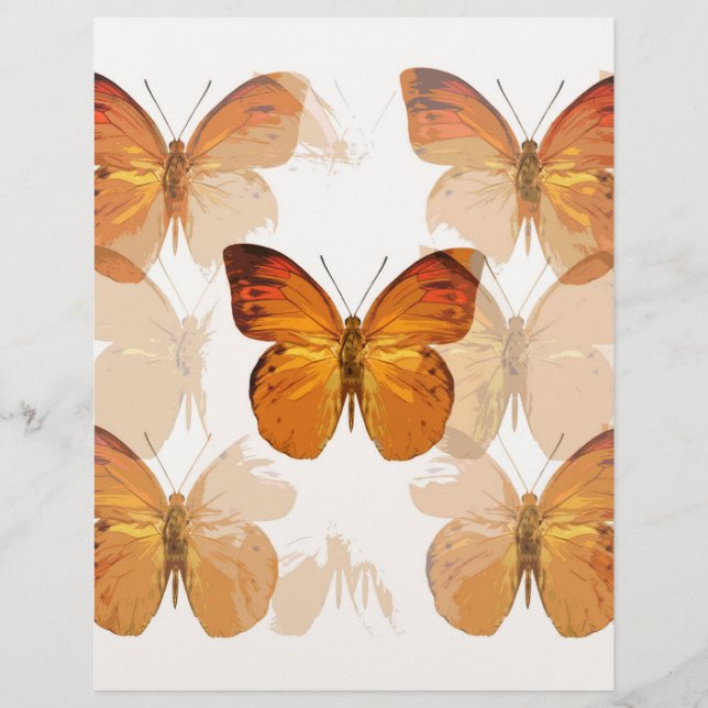 Butterfly Flies Flyer (Front)