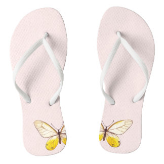 Butterfly flip flops