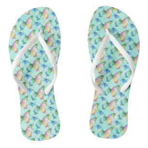 Butterfly Flip Flops