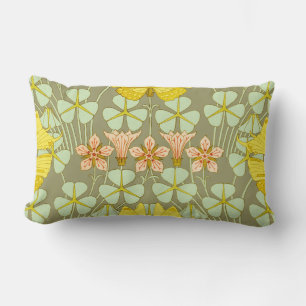 Butterfly Floral Botanical Colourful Lumbar Cushion