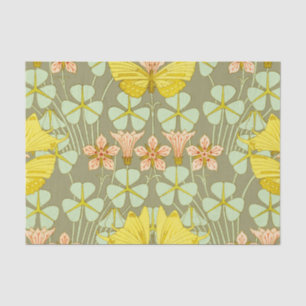 Butterfly Floral Botanical Colourful Tissue Paper