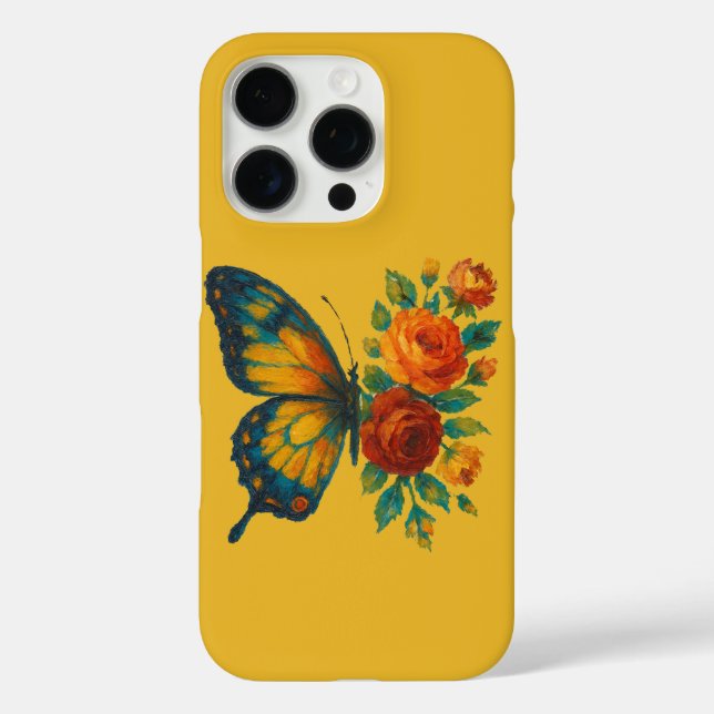 Butterfly Floral                                   Case-Mate iPhone Case (Back)