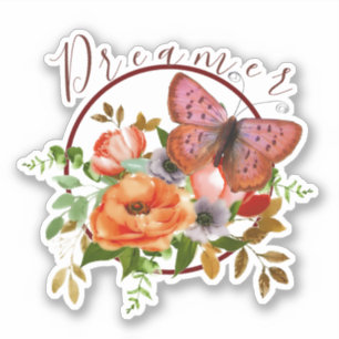 Butterfly floral custom